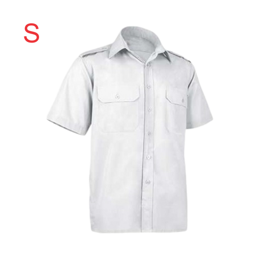 Camisa de seguridad con tapas y galones