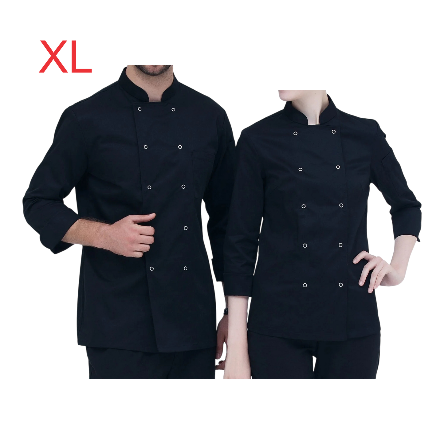 Chaqueta Chef Elegance mangas largas