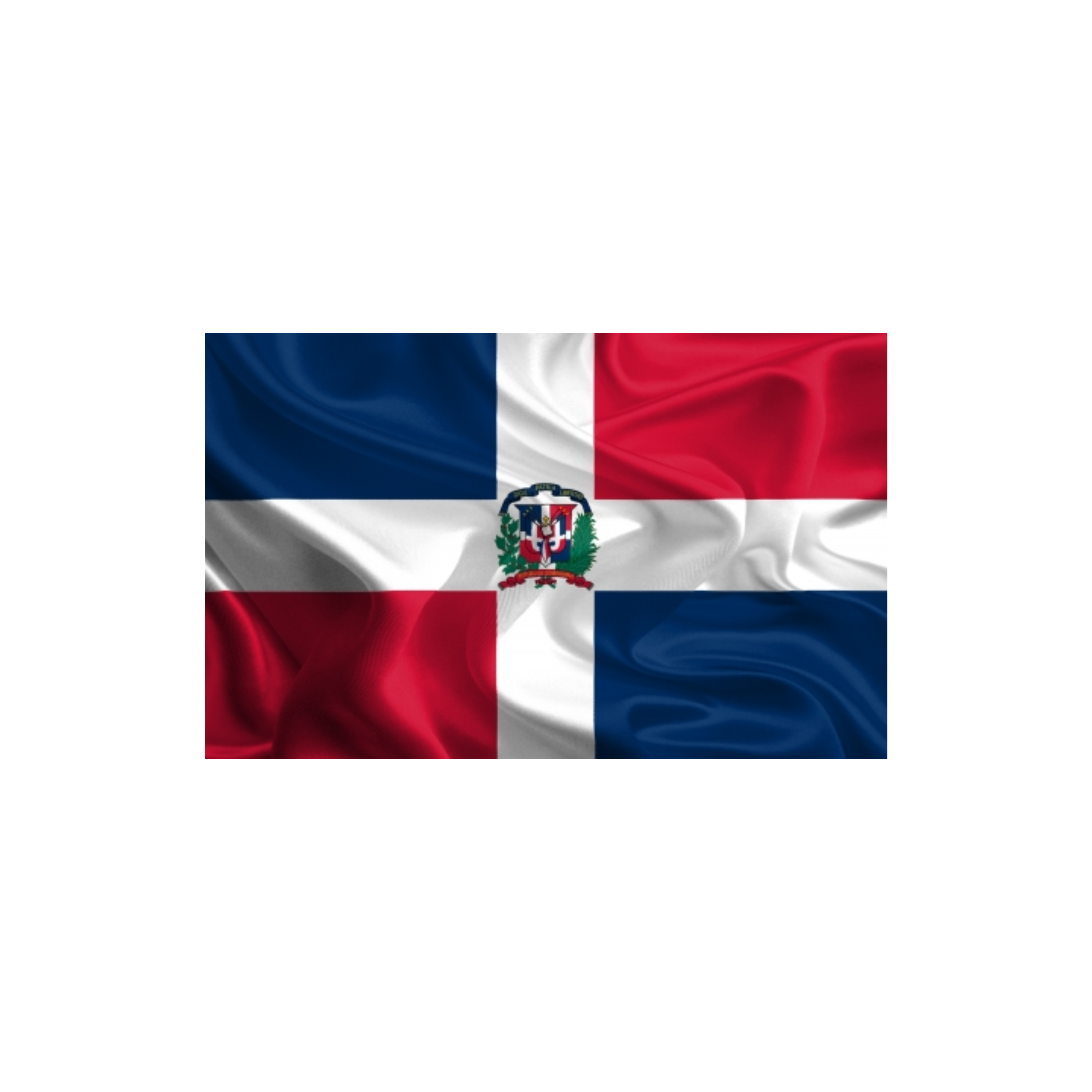 Bandera en tela Republica Dominicana – Roshman Uniformes