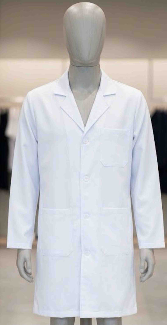 Bata de medicina mangas largas