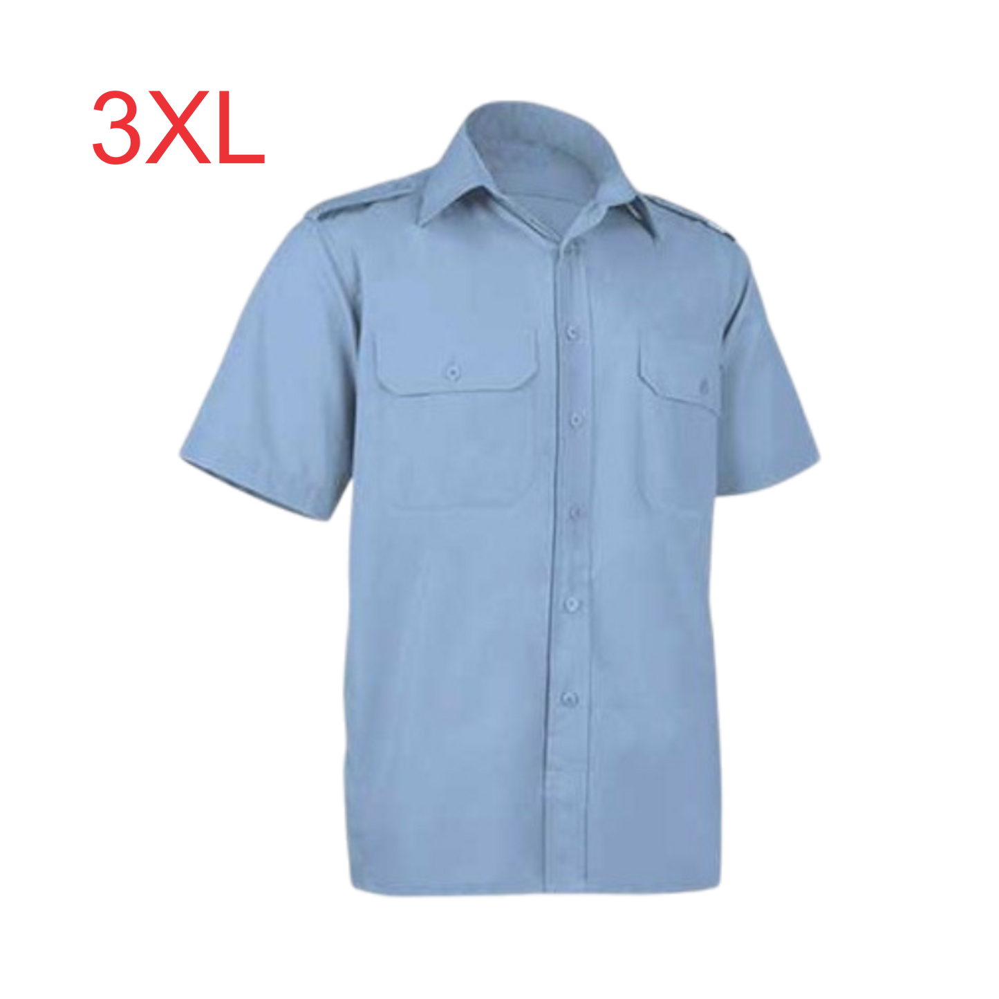 Camisa de seguridad con tapas y galones