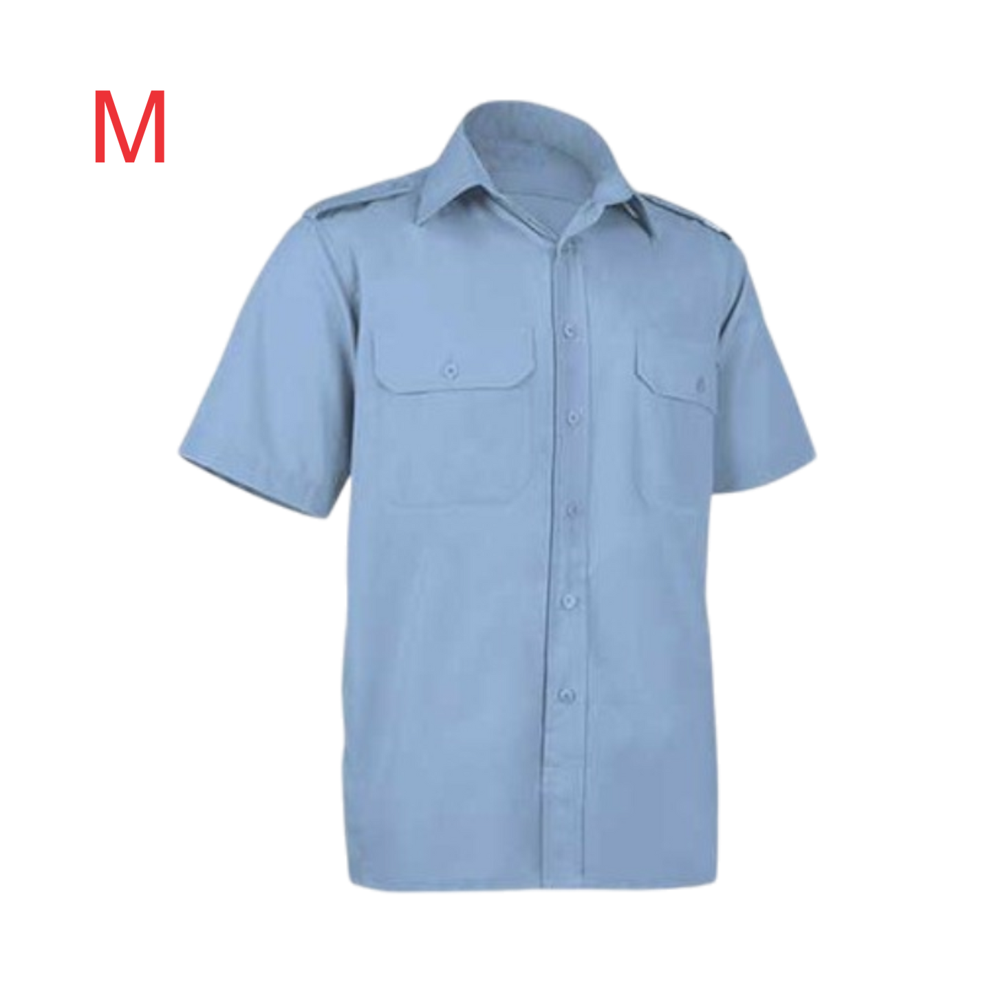 Camisa de seguridad con tapas y galones