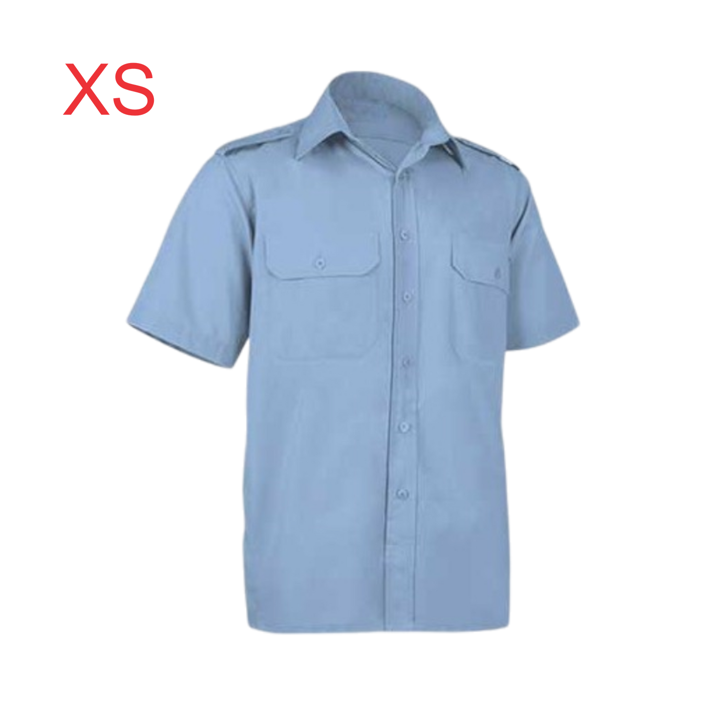 Camisa de seguridad con tapas y galones