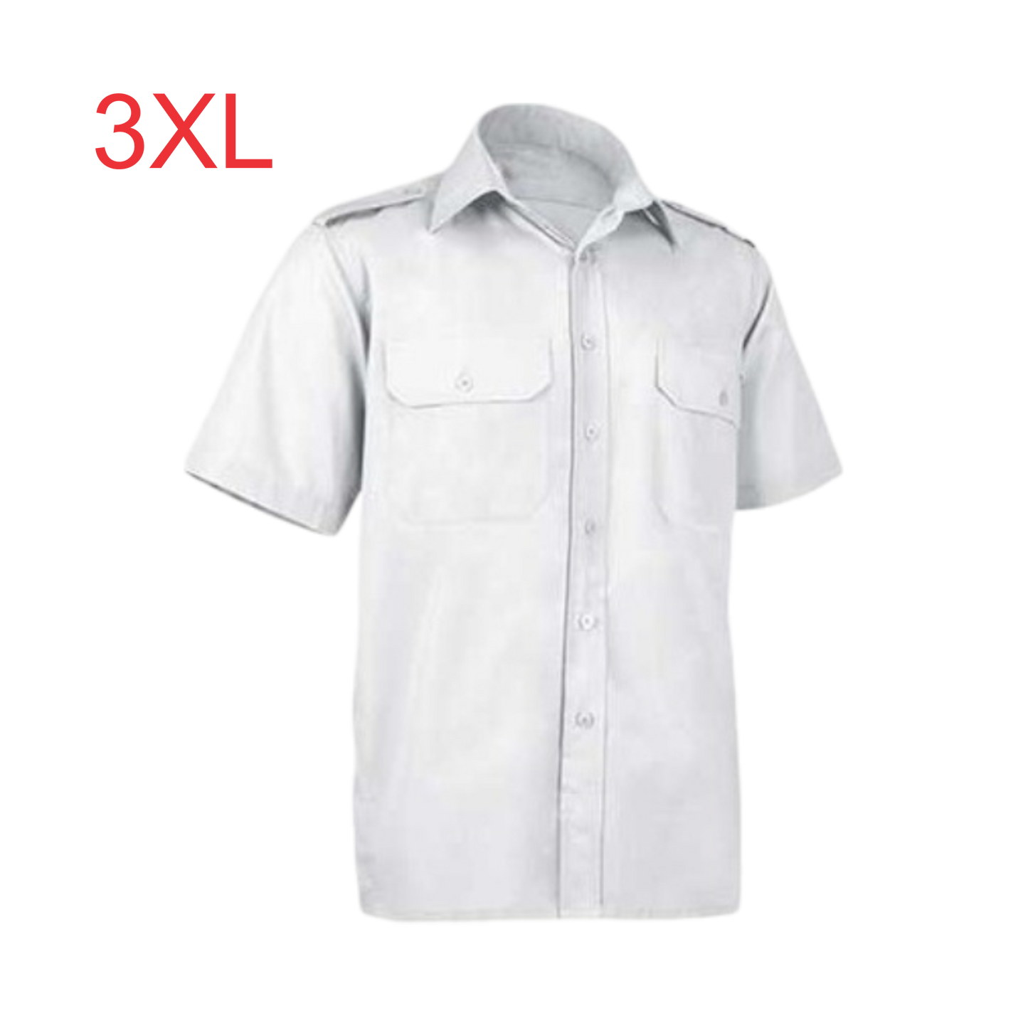 Camisa de seguridad con tapas y galones
