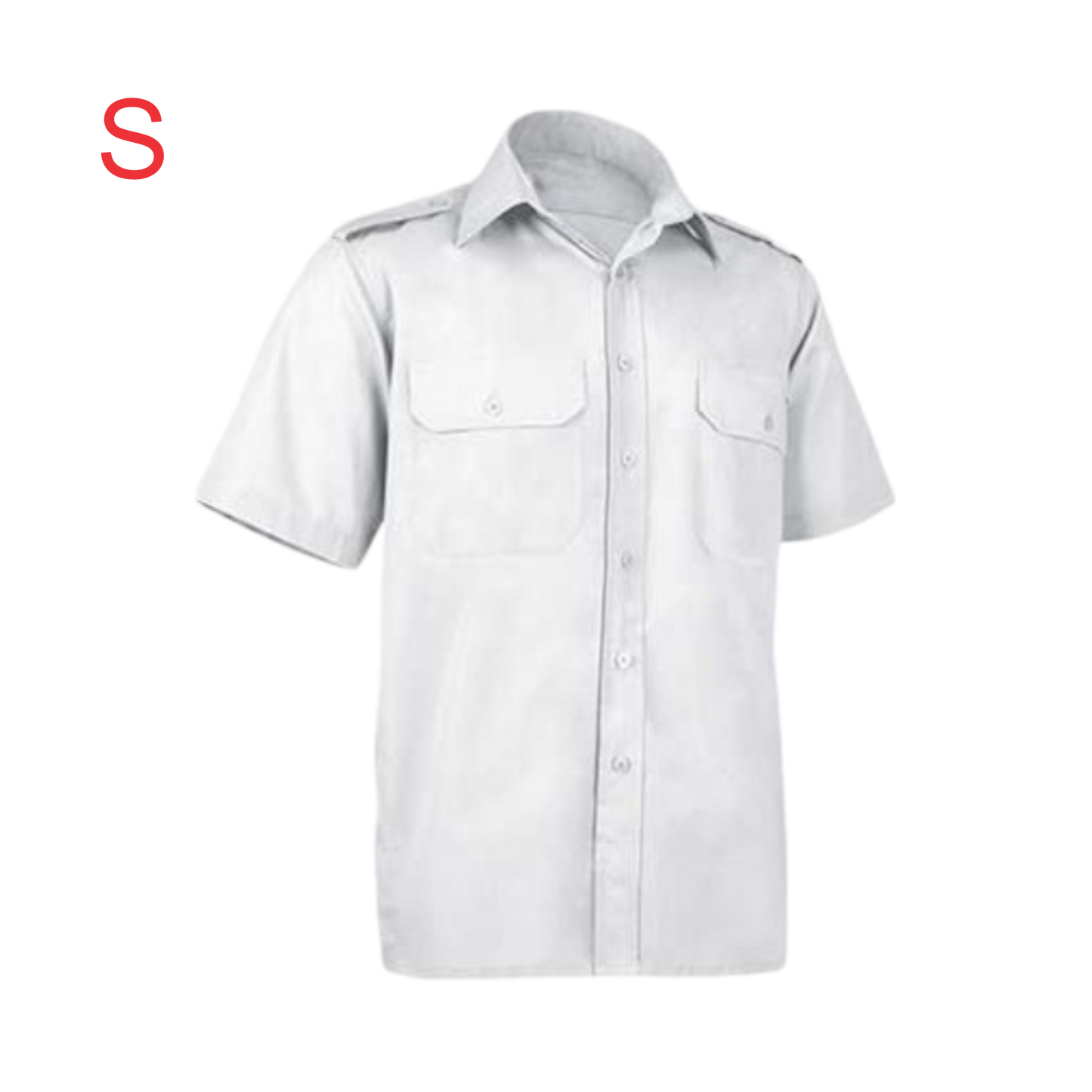 Camisa de seguridad con tapas y galones