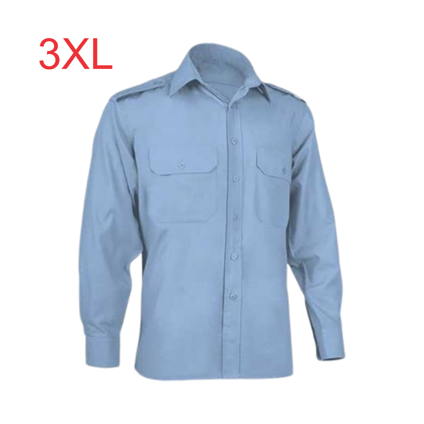 Camisa de seguridad con tapas y galones