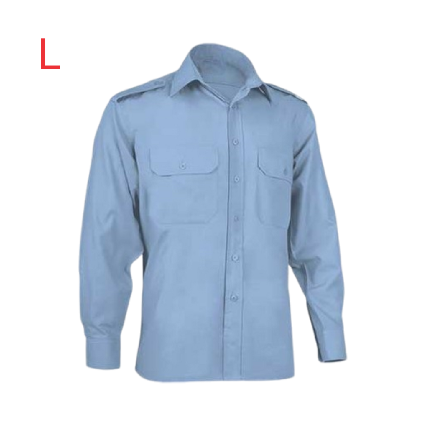 Camisa de seguridad con tapas y galones