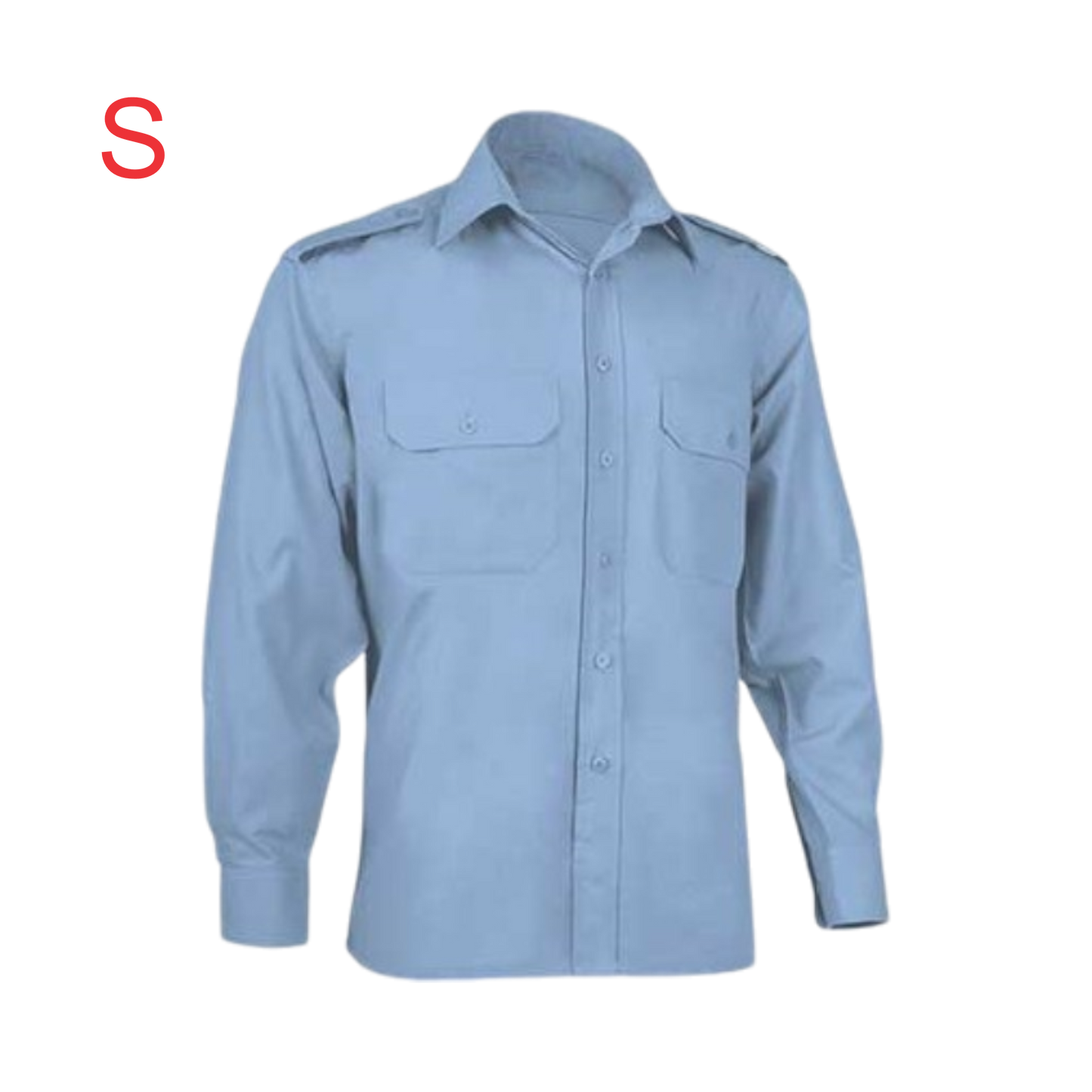 Camisa de seguridad con tapas y galones