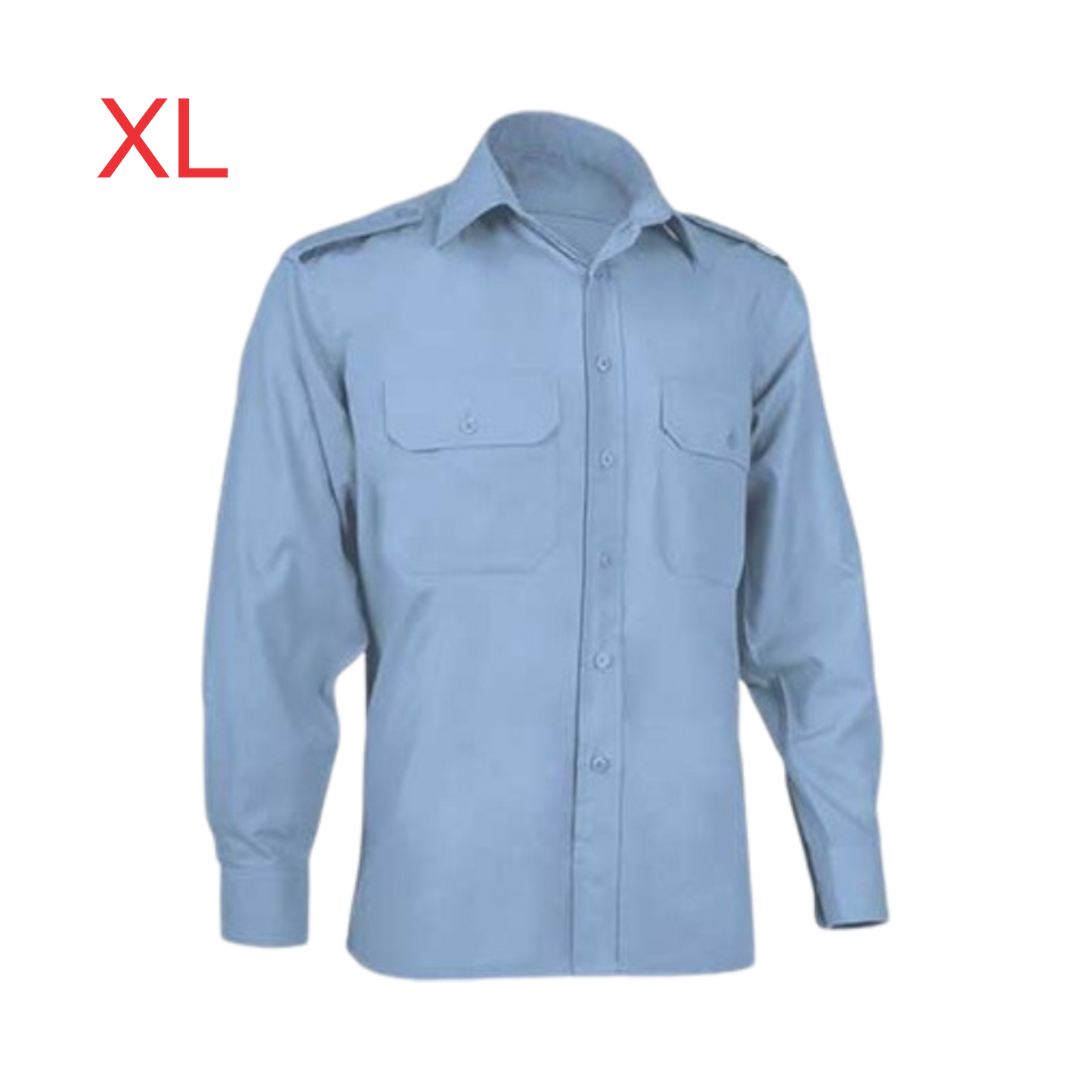 Camisa de seguridad con tapas y galones