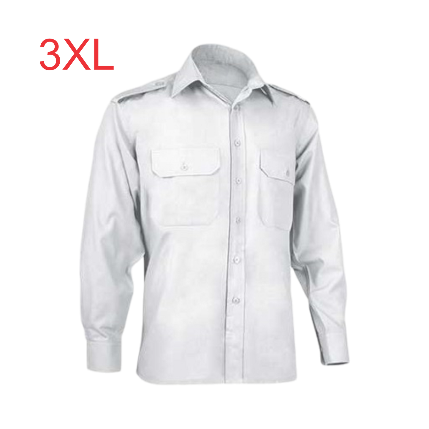 Camisa de seguridad con tapas y galones