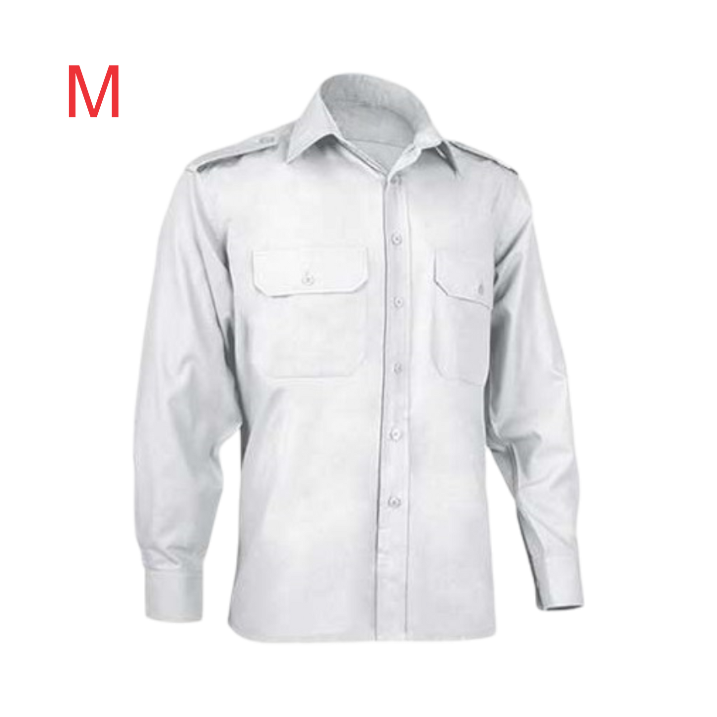 Camisa de seguridad con tapas y galones