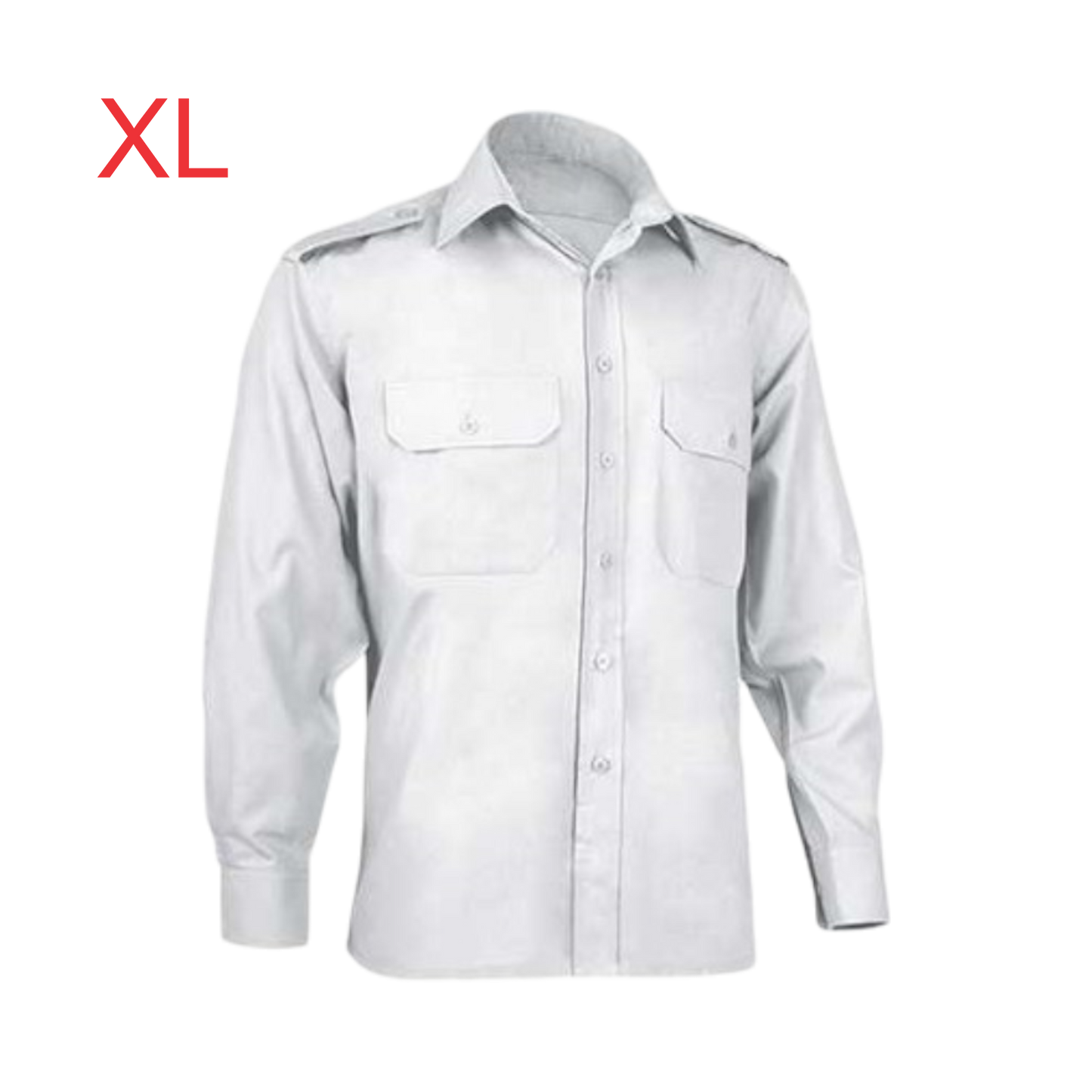Camisa de seguridad con tapas y galones