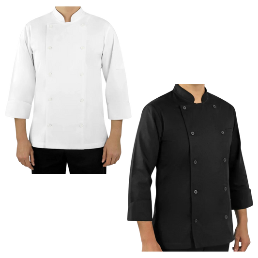 Chaqueta de cocina mangas 3/4