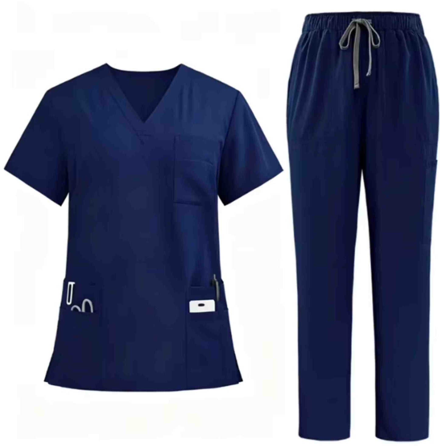CONJUNTO DE CIRUGIA CUELLO V NYLON/ POLYESTER/6%ELASTANO