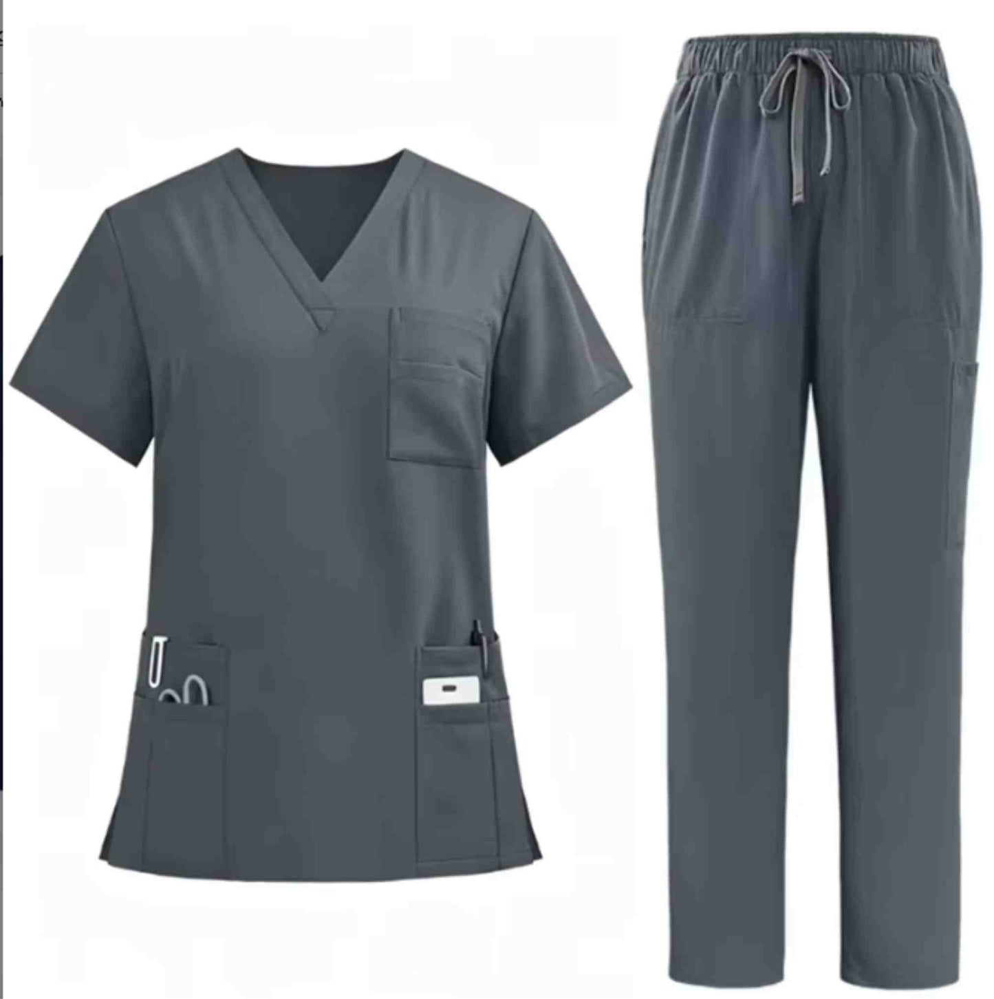 CONJUNTO DE CIRUGIA CUELLO V NYLON/ POLYESTER/6%ELASTANO