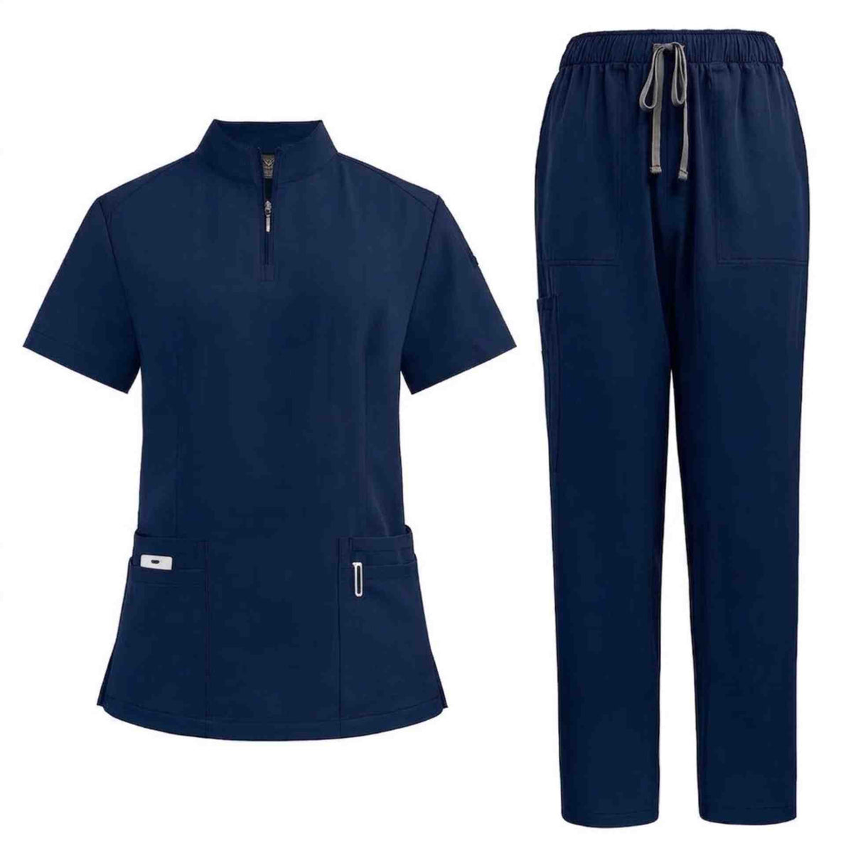 Conjunto de cirugia cuello Mao con zipper