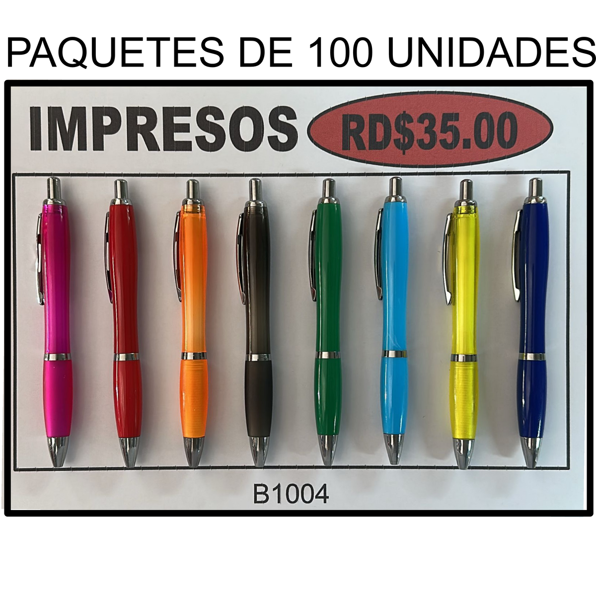 OFERTAS BOLIGRAFOS IMPRESOS