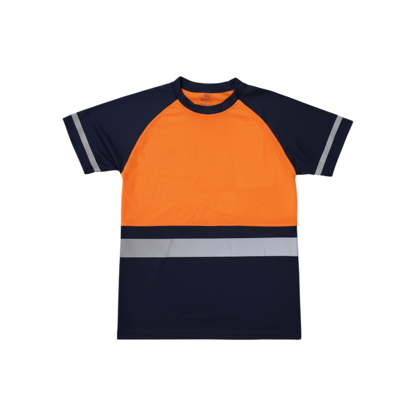 Camiseta ojo de angel mangas cortas con cintas reflectivas