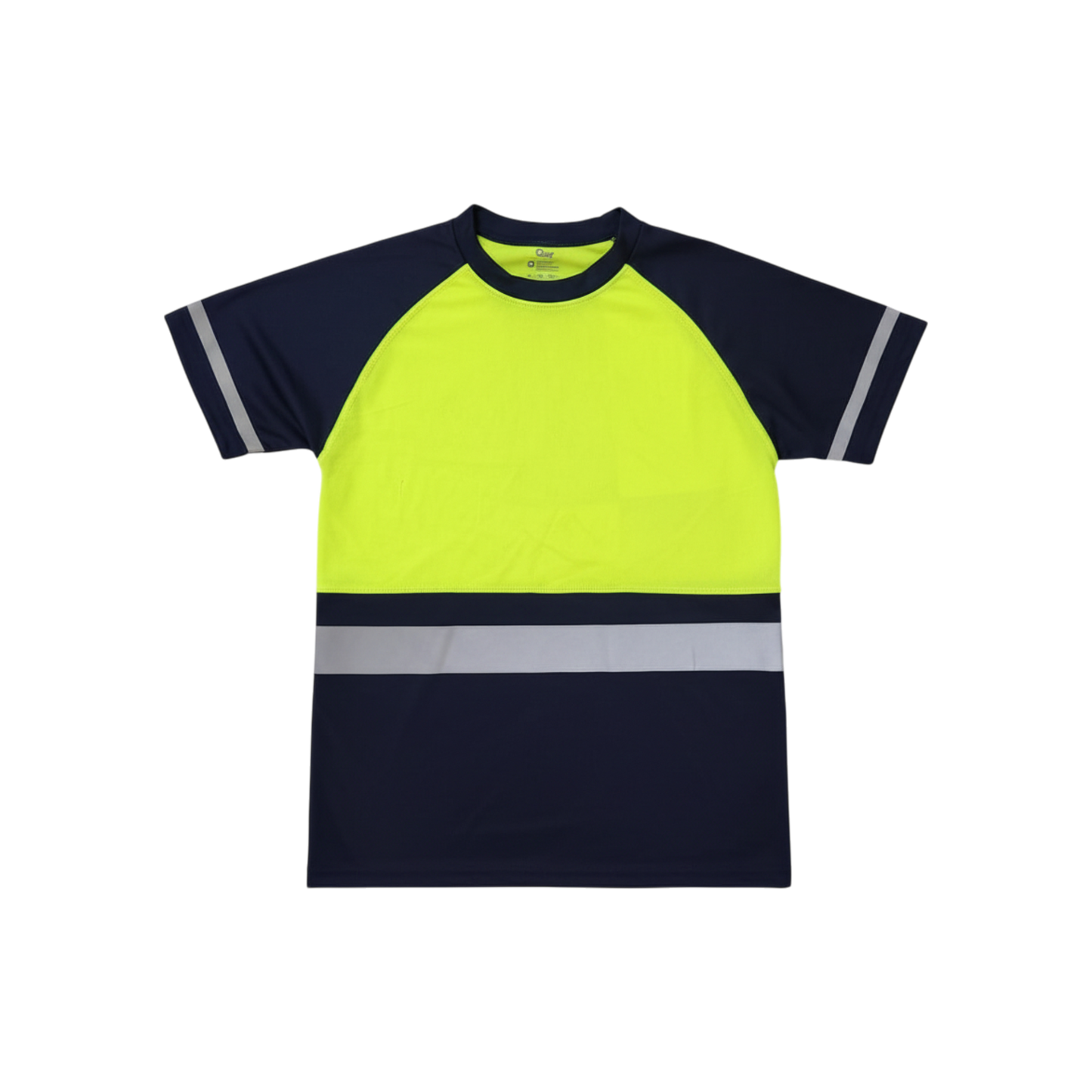 Camiseta ojo de angel mangas cortas con cintas reflectivas