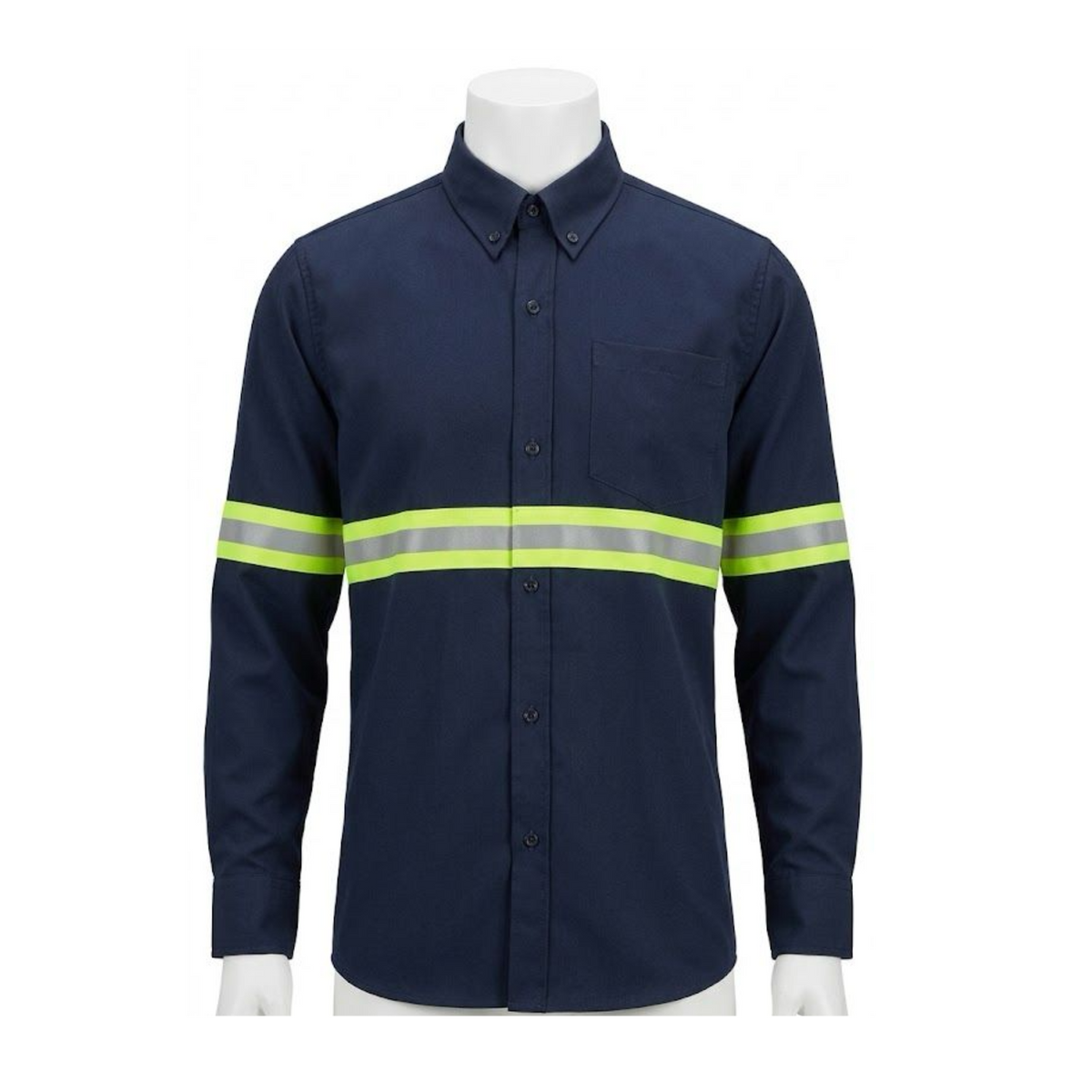 CAMISA CON CINTAS REFLECTIVAS