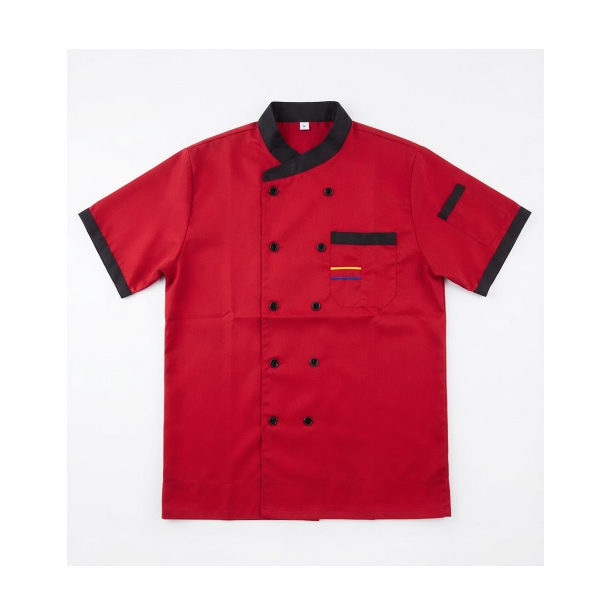 Chaqueta de cocina mangas cortas