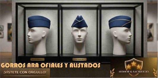 Gorro semi gala militar