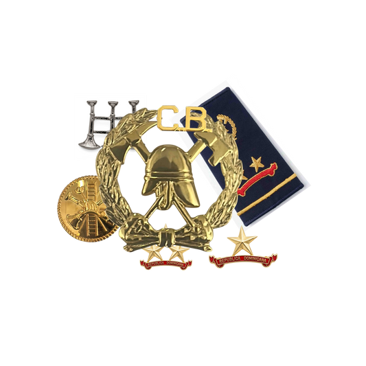 INSIGNIAS DIVISA DE GRADO BOMBEROS