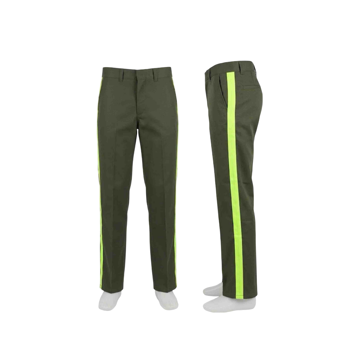 PANTALON VERDE CON CINTA LATERAL TIPO DIGESETT