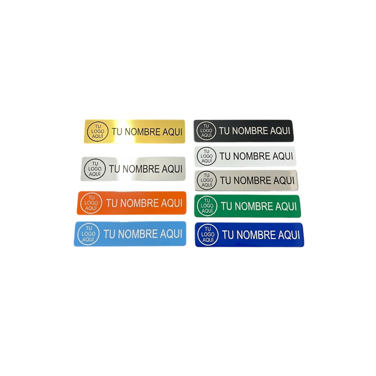 Plaquita Name Tag personalizado